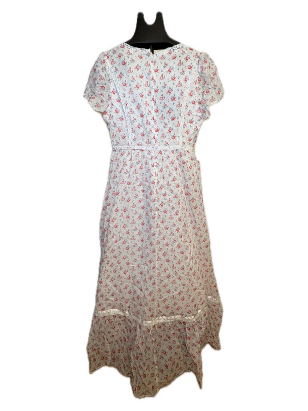 Gunne Sax ModCloth Pure Poetry Maxi Dress White Prairie Corset Size 12 Large NWT - Picture 3 of 8